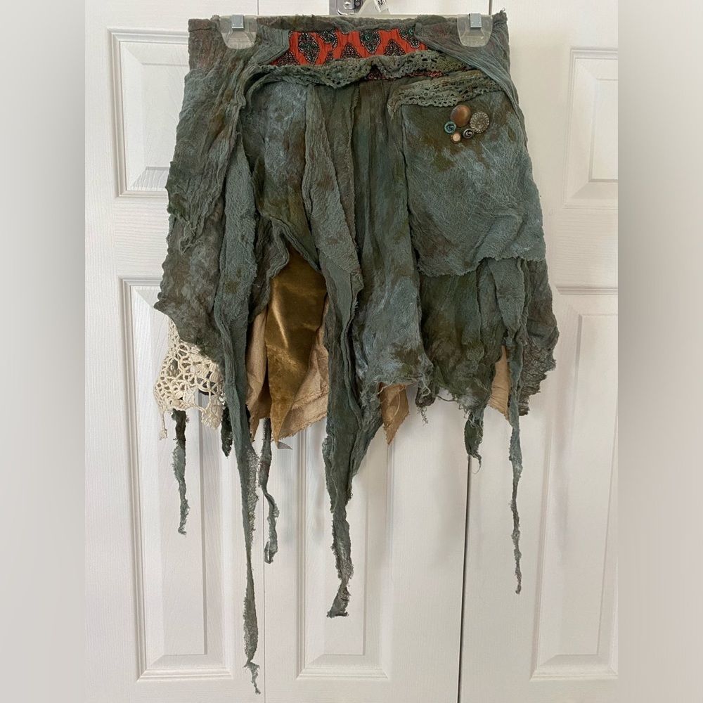Handmade Fairy costume cosplay skirt, size m